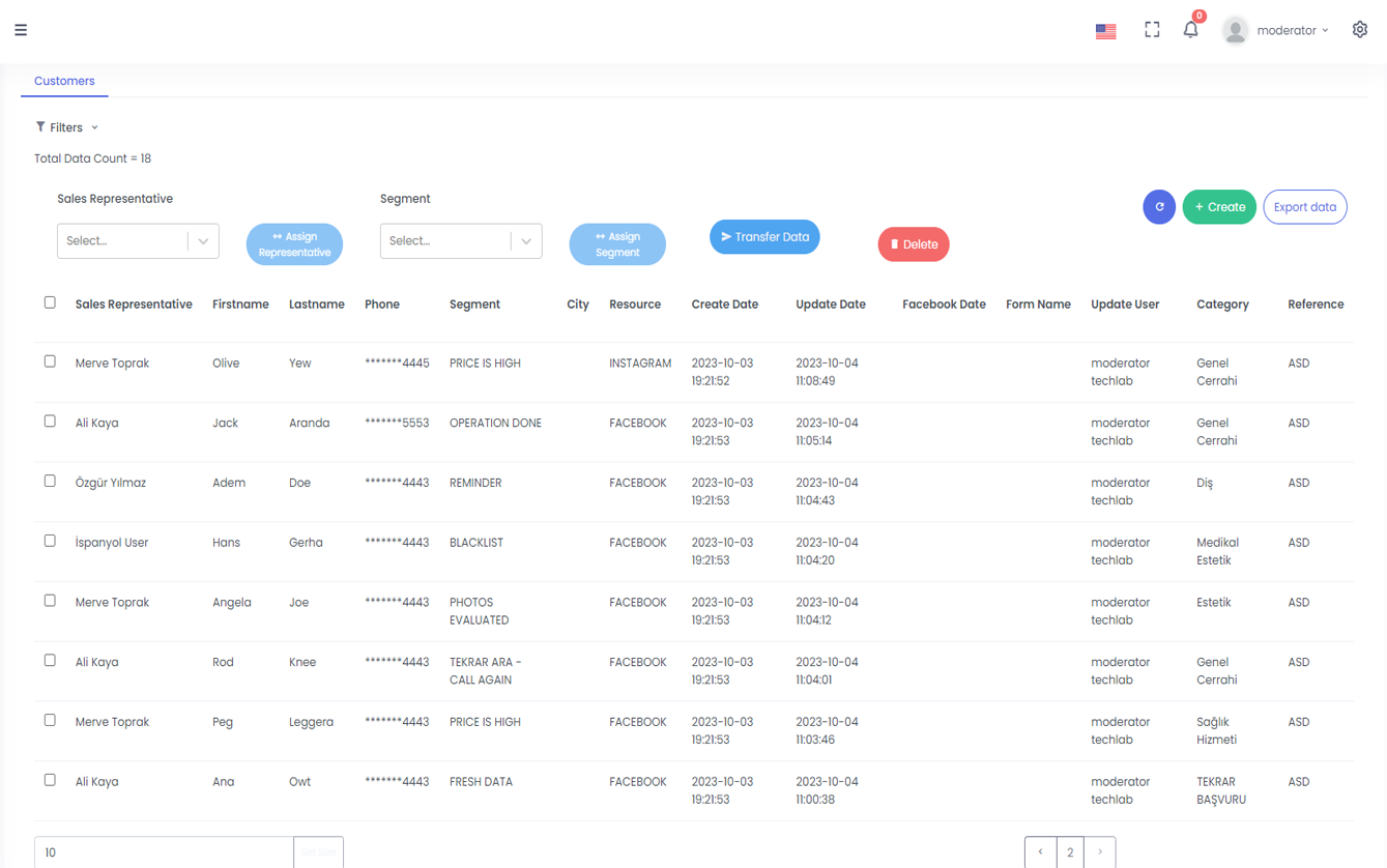 Home - TechLab CRM EN